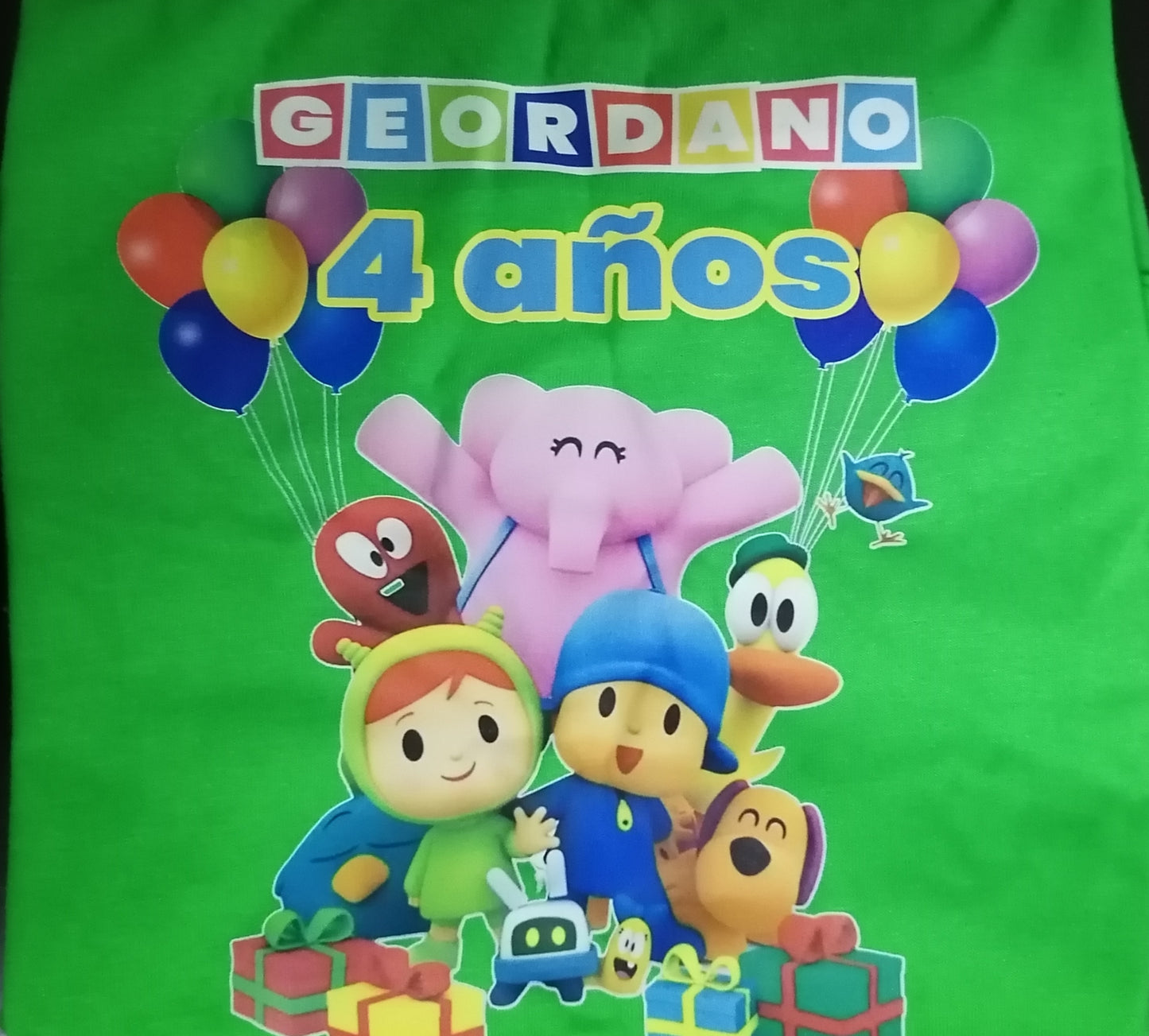 Camisetas personalizadas P/ Niños