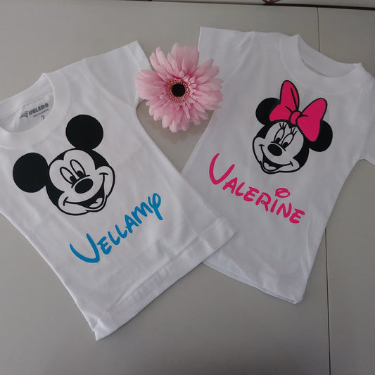 Camisetas personalizadas P/ Niños